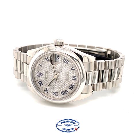 platinum datejust rolex